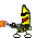 Gunman bananas